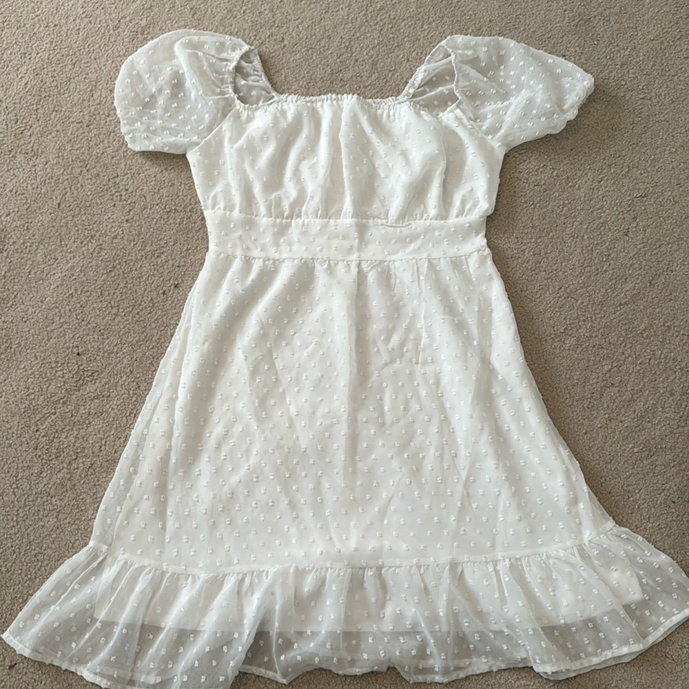 White Engagement/Graduation Dress